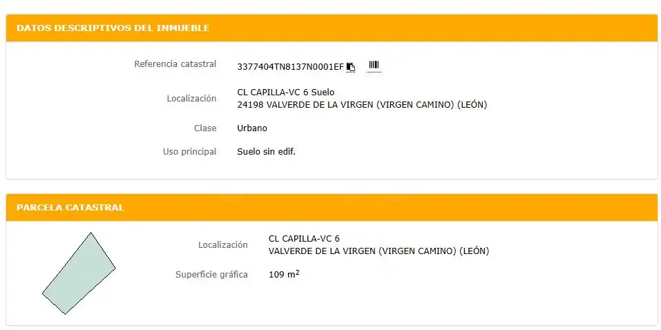 Terreni e lotti in vendita a Valverde de la Virgen, imagen 3