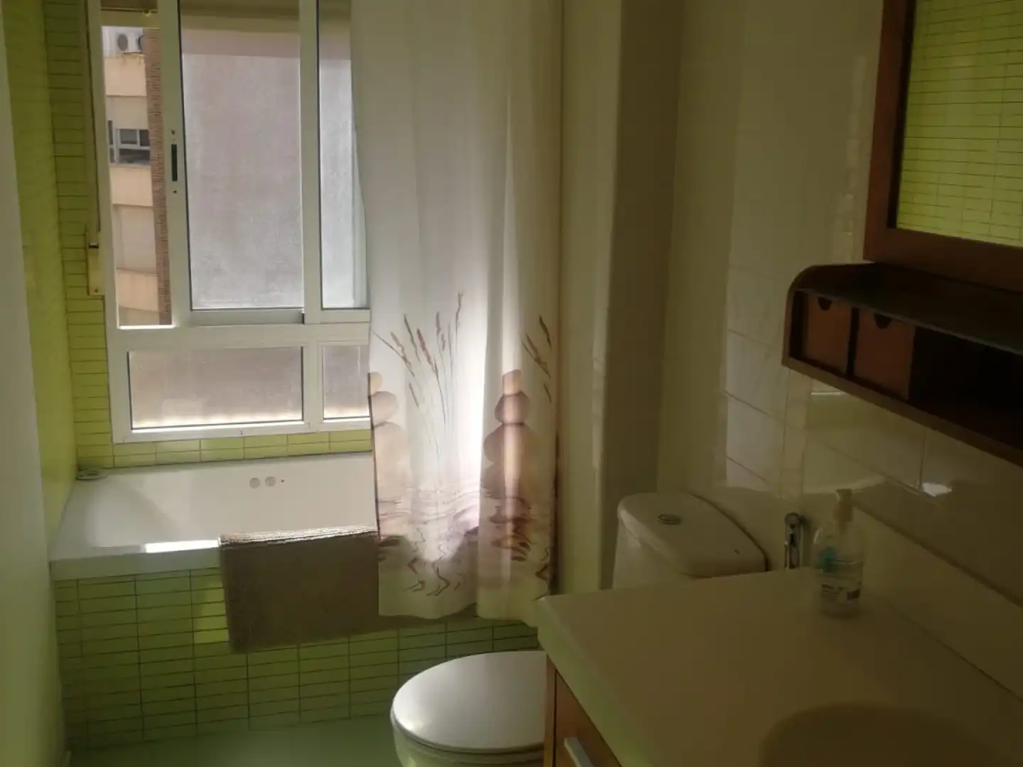 Bathroom of Flat for rent in Murcia  with Air Conditioner, Terrace and Furnished