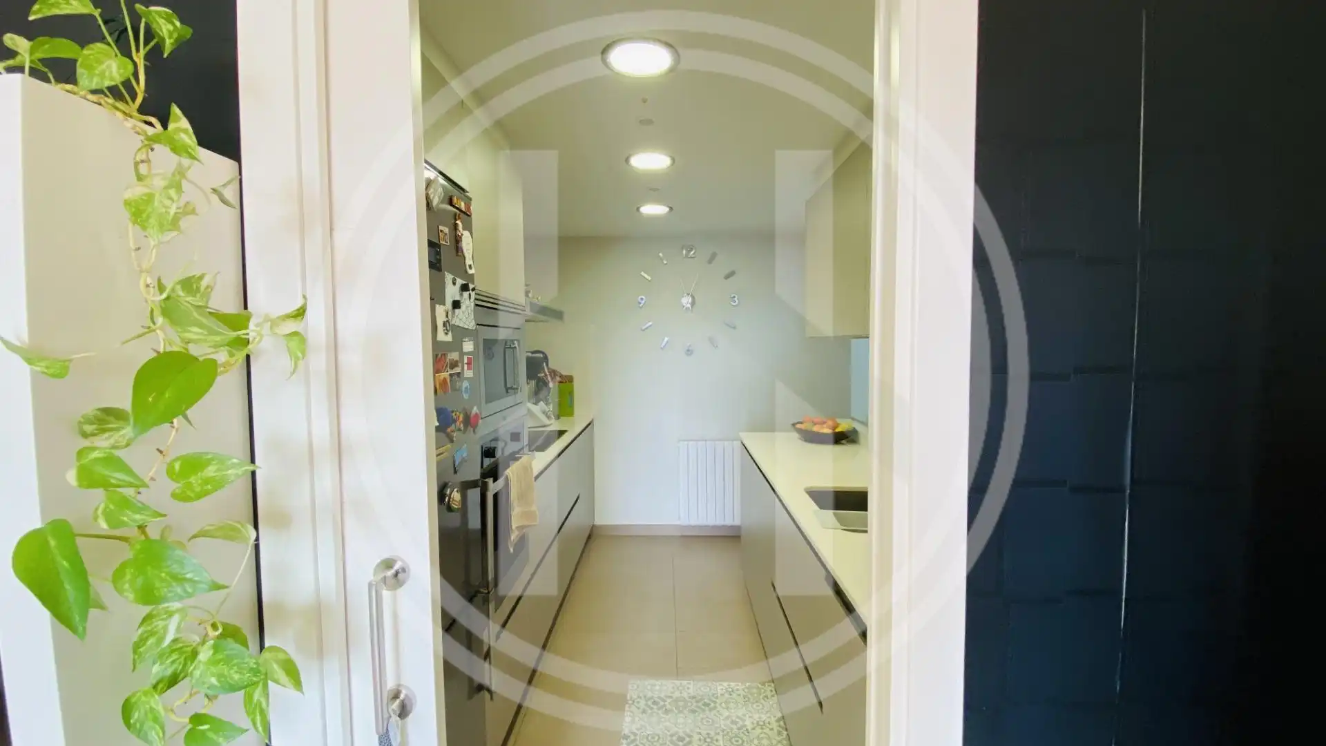 Kitchen of Flat for sale in Granollers  with Heating, Parquet flooring and Balcony