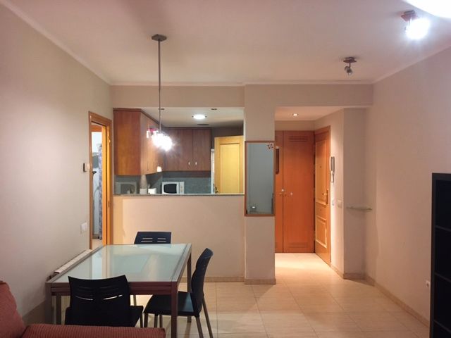 Kitchen of Flat for sale in Girona Capital  with Heating and Furnished
