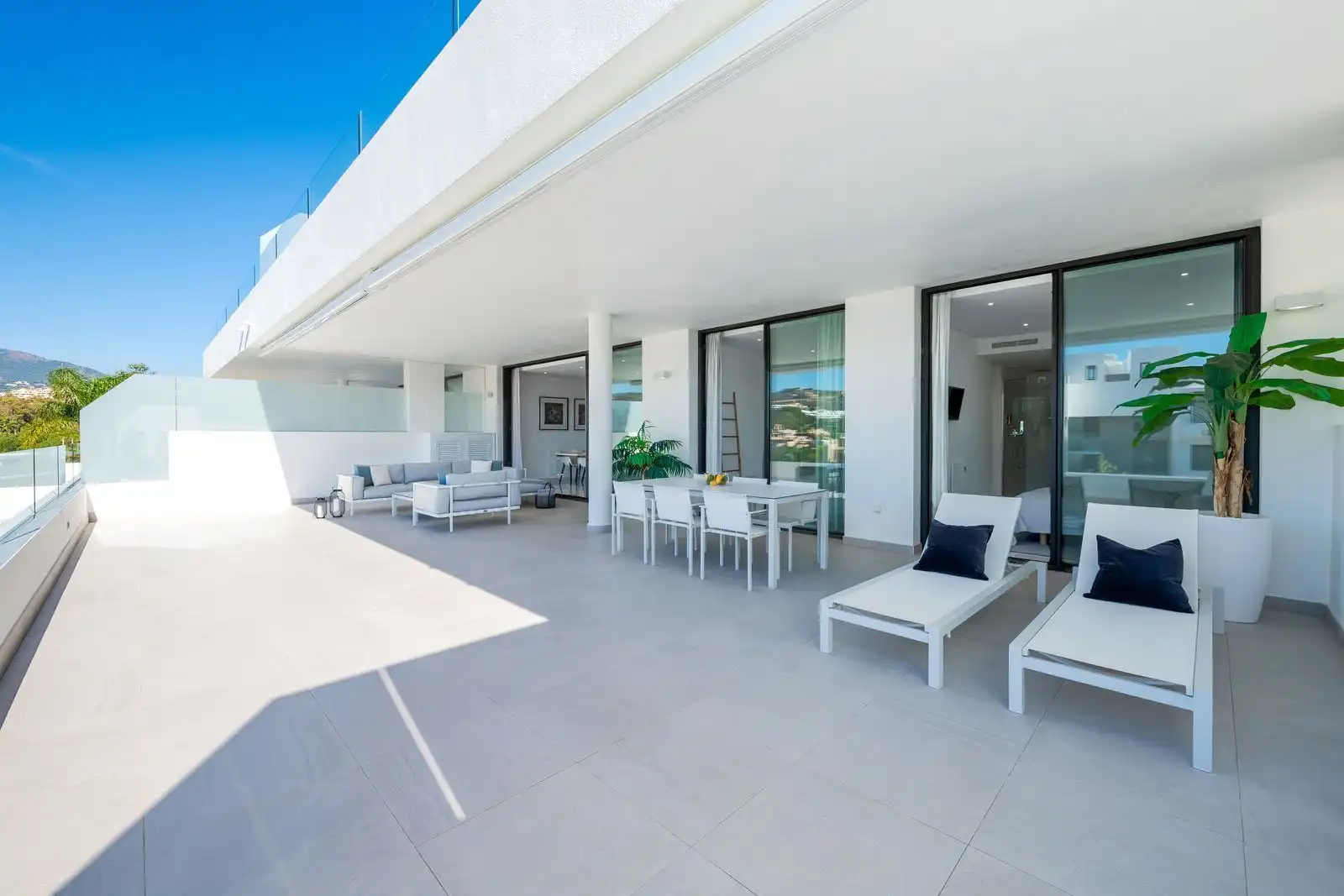 Terraza de Apartamento en venta en Estepona con Terraza, Trastero y Amueblado