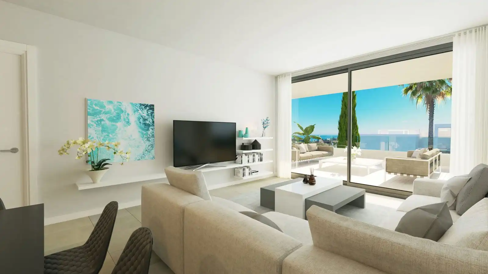 Appartement compact avec terrasse à louer à Costa Natura, imagen 2