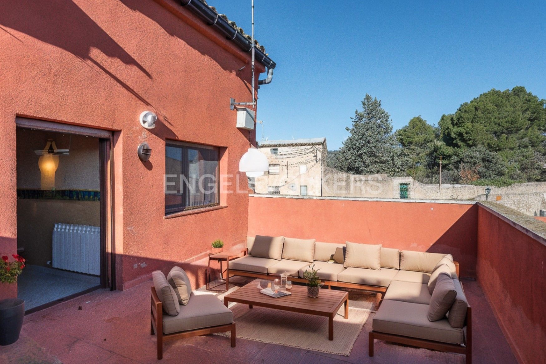 Terrace of House or chalet for sale in Rocafort de Queralt  with Air Conditioner, Heating and Private garden