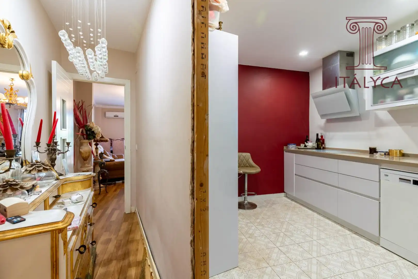 Kitchen of Flat for sale in Sevilla  with Air Conditioner, Heating and Terrace