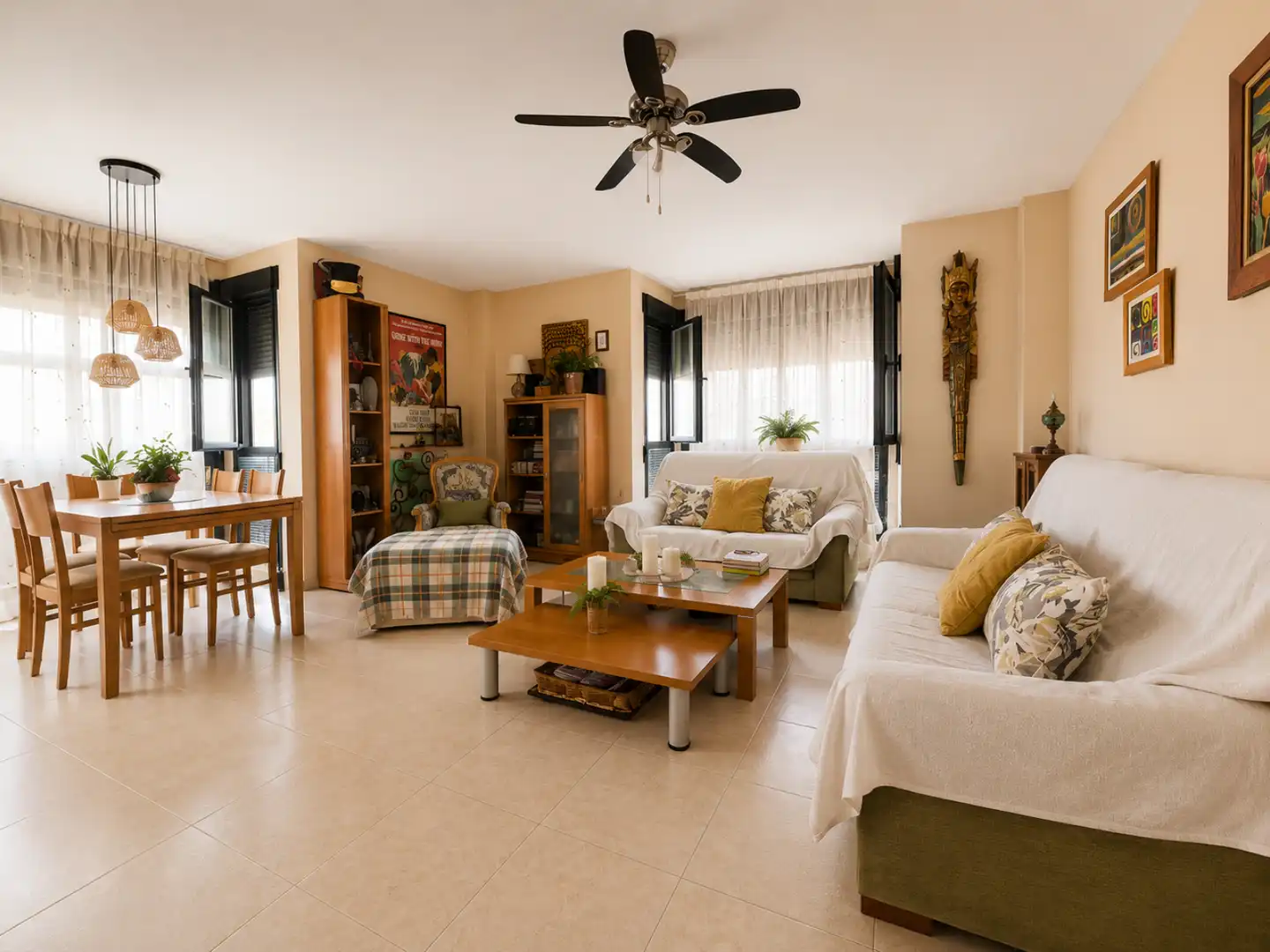 Sala d'estar de Pis en venda en San Vicente del Raspeig / Sant Vicent del Raspeig amb Aire condicionat, Calefacció i Terrassa