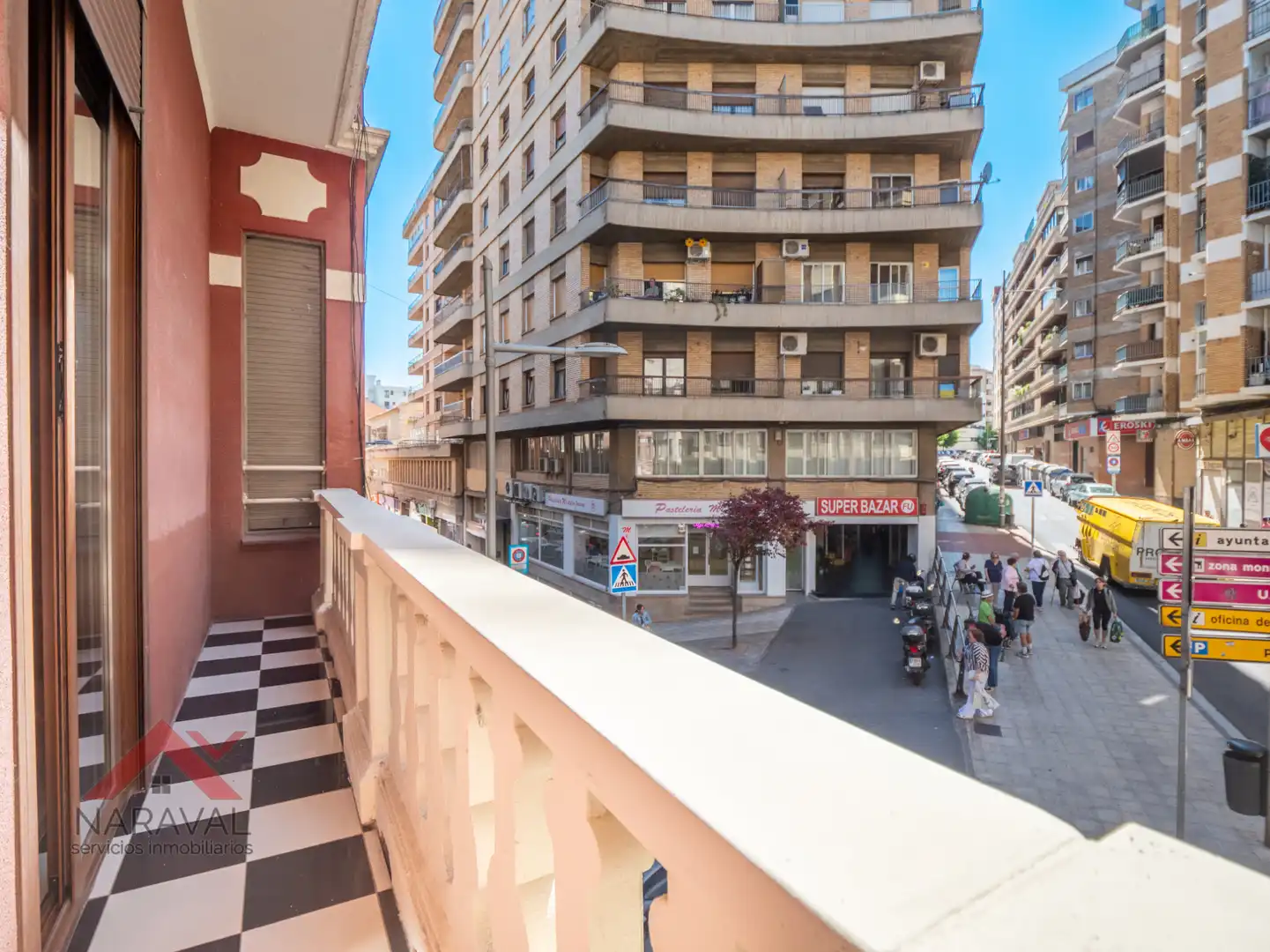Vista exterior de Pis en venda en Tudela amb Calefacció, Parquet i Terrassa
