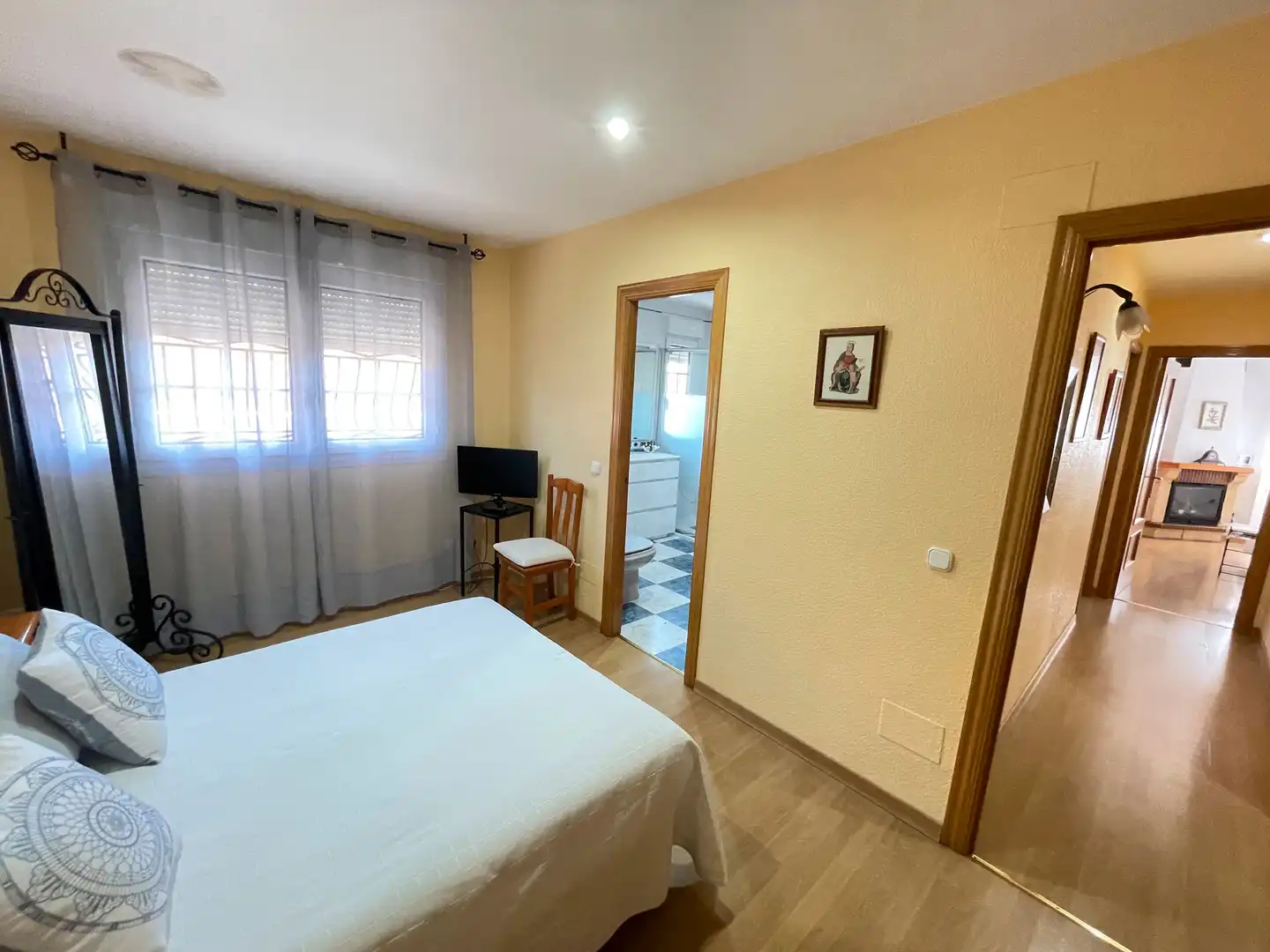 Bedroom of Houses for sale in Almería  with Air Conditioner, Heating and Private garden