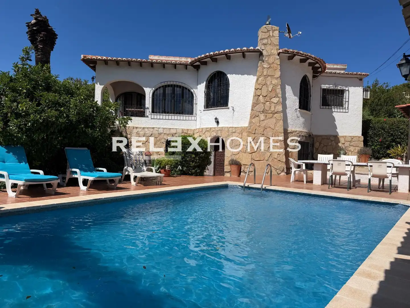 Exterior view of Houses for sale in Jávea / Xàbia  with Private garden, Terrace and Swimming Pool