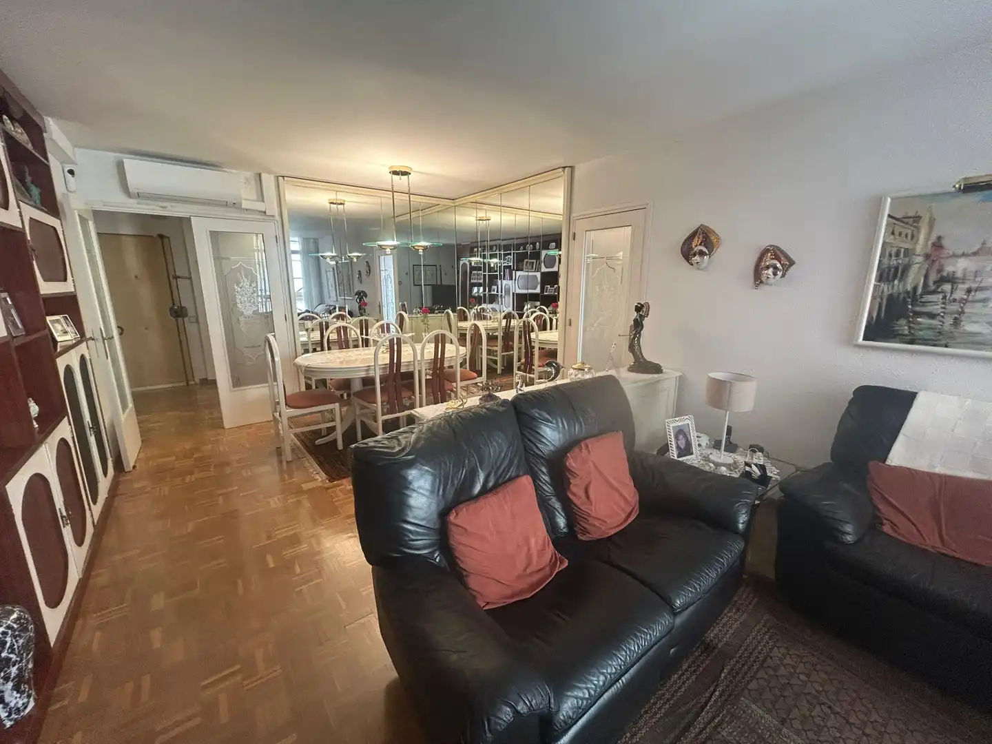 Esszimmer von Wohnung zum Verkauf in Barcelona mit Klimaanlage, Heizung und Möbliert