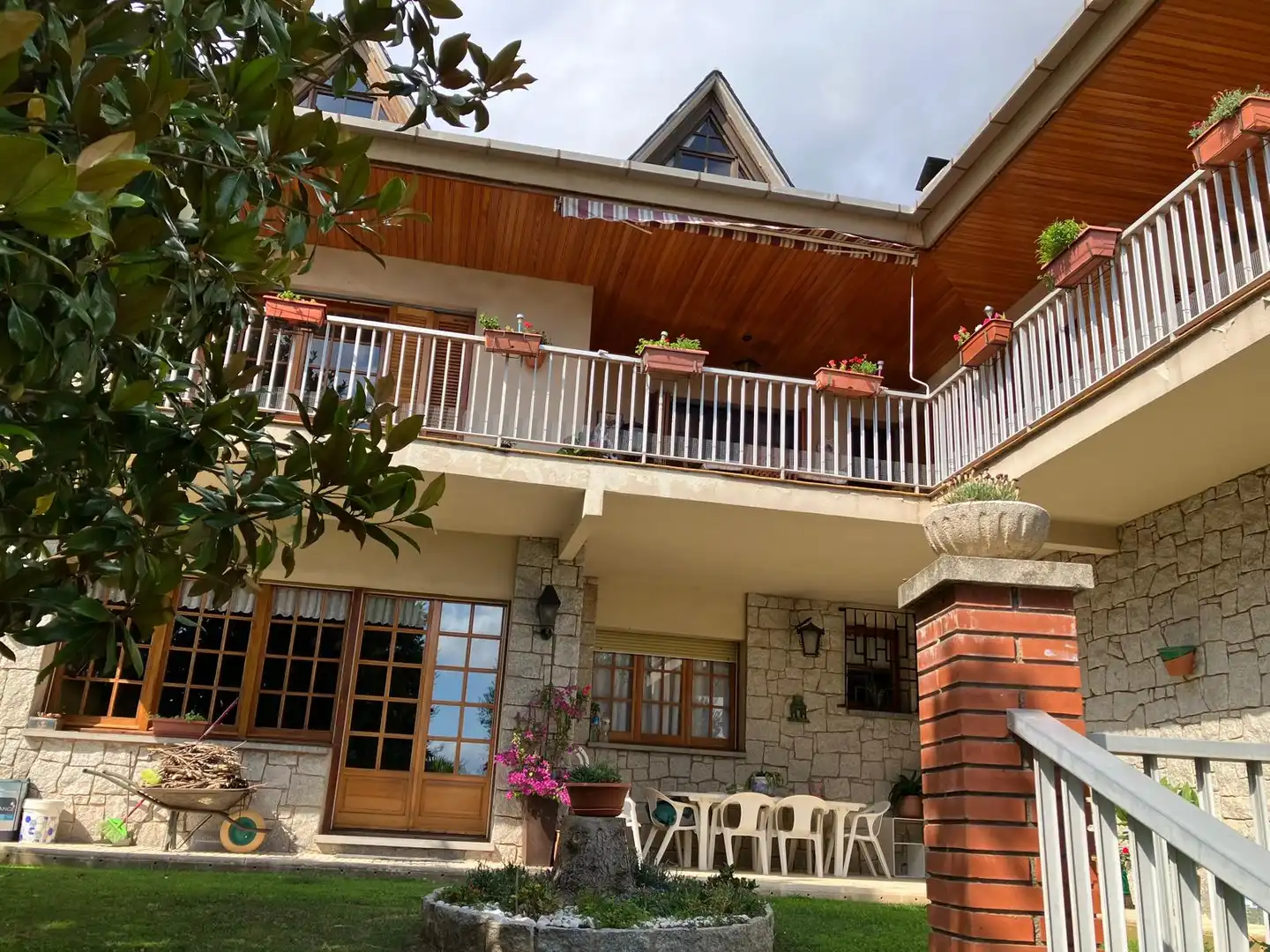 Terraza de Casa o chalet en venta en Berga con Amueblado