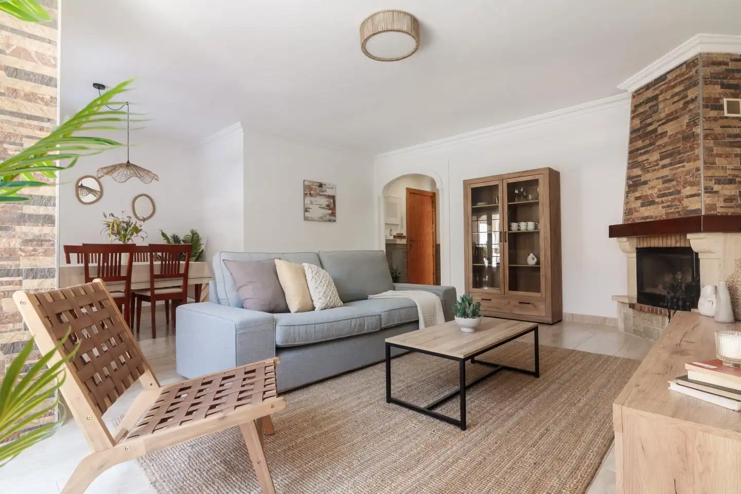 Sala de estar de Dúplex en venta en Nerja con Aire acondicionado, Terraza y Trastero
