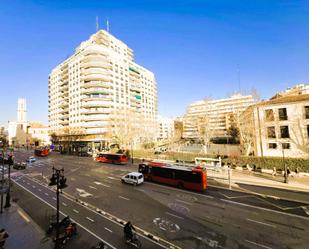 Exterior view of Apartment for sale in  Valencia Capital  with Parquet flooring, Terrace and Balcony