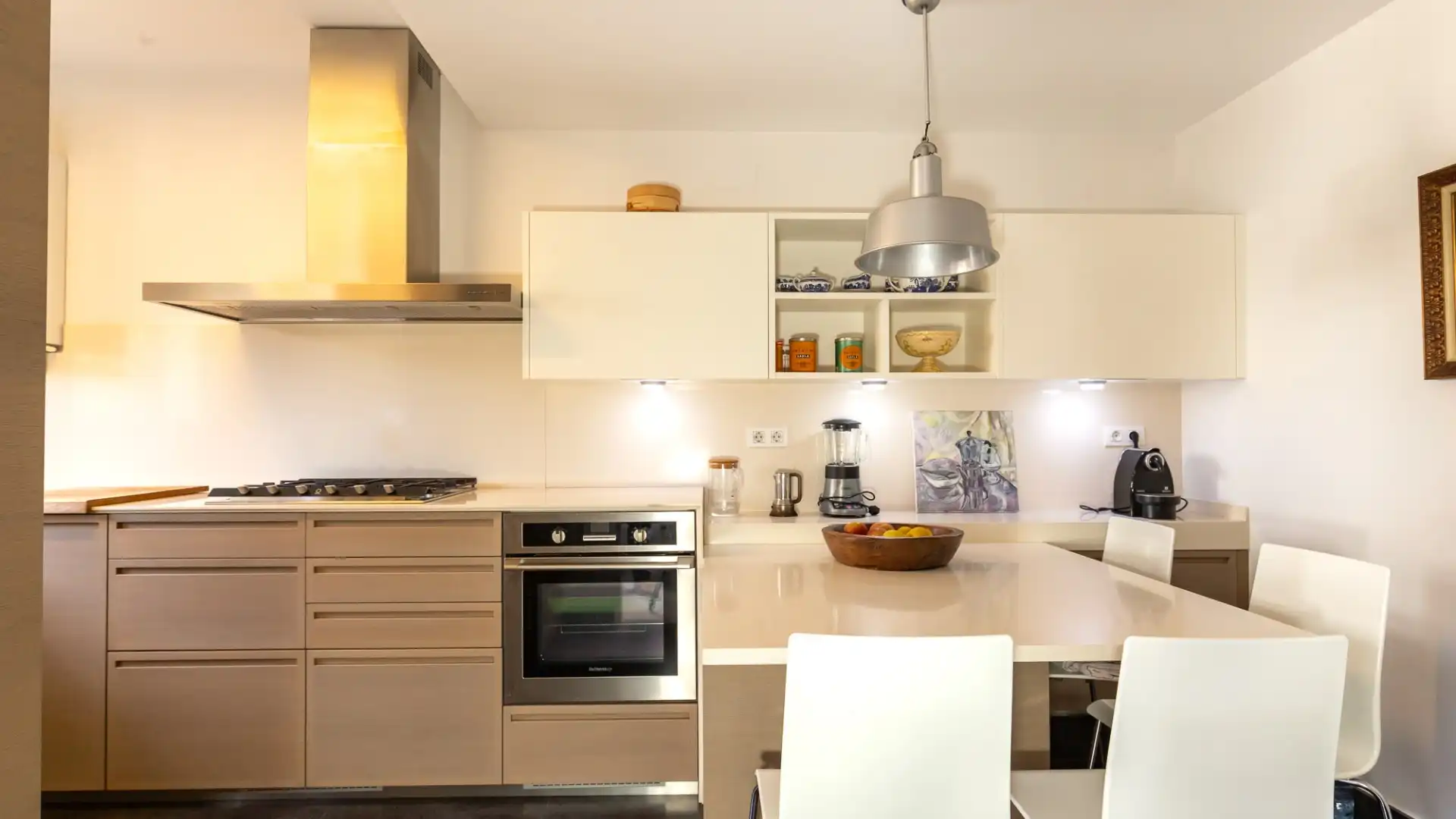 Kitchen of Single-family semi-detached for sale in Sant Just Desvern  with Heating, Terrace and Storage room