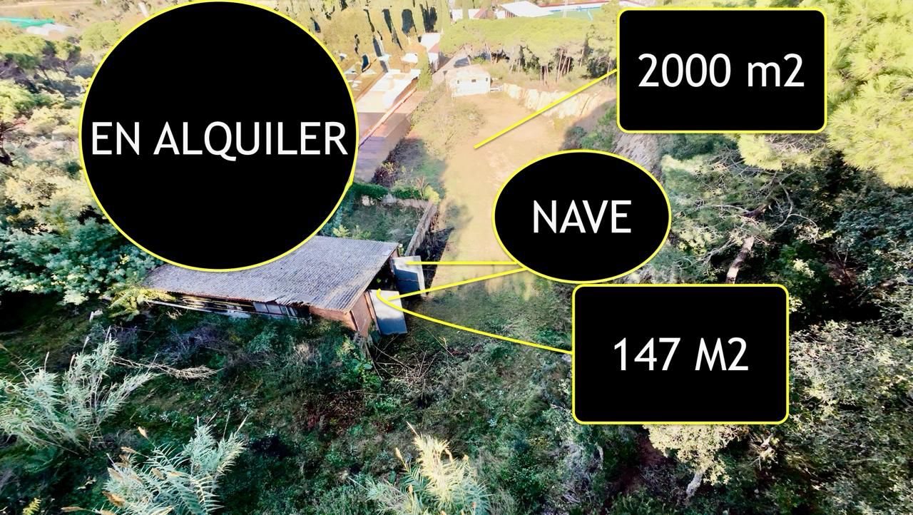 Nau industrial de lloguer en Sant Feliu de Guíxols