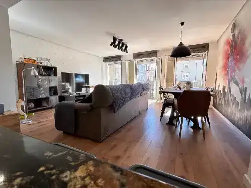 Sala d'estar de Pis en venda en Orihuela amb Aire condicionat, Parquet i Moblat