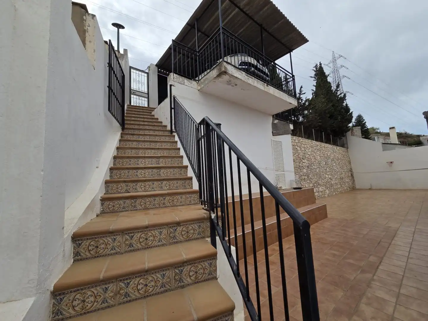 Vista exterior de Casa o chalet en venta en Málaga con Jardín privado, Terraza y Piscina