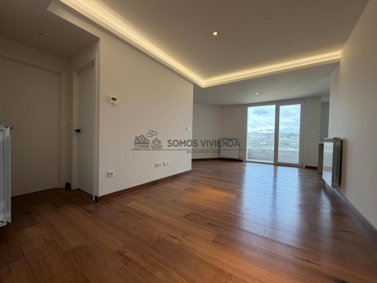Living room of Flat for sale in Ourense Capital   with Heating, Storage room and Balcony