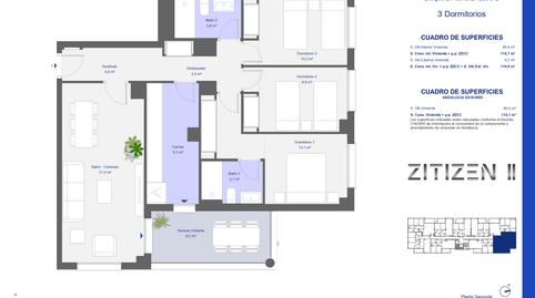 Photo 2 from new construction home in Flat for sale in Parcela R. Sector Sanchez Blanca, Distrito Zeta - Recinto Ferial Cortijo de Torres, Málaga