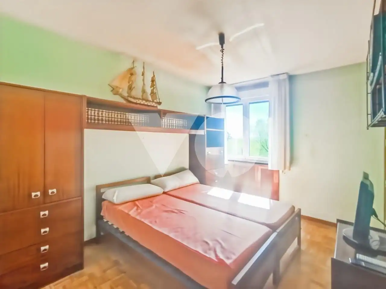 Schlafzimmer von Wohnung zum Verkauf in Madrid mit Heizung, Parkett und Terrasse
