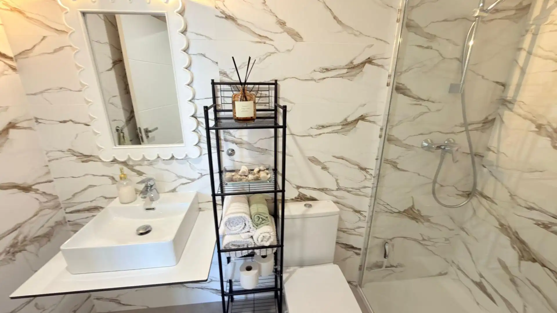 Bany de Apartament en venda en Orihuela amb Aire condicionat, Calefacció i Jardí privat