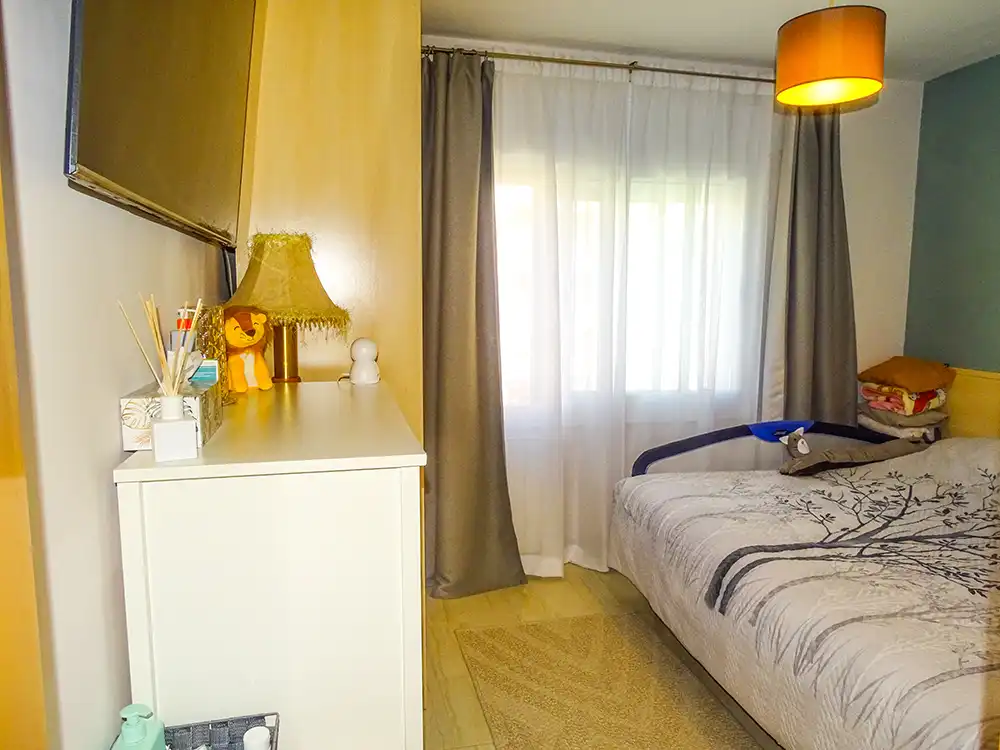 Schlafzimmer von Wohnung zum Verkauf in Calafell mit Klimaanlage, Heizung und Terrasse