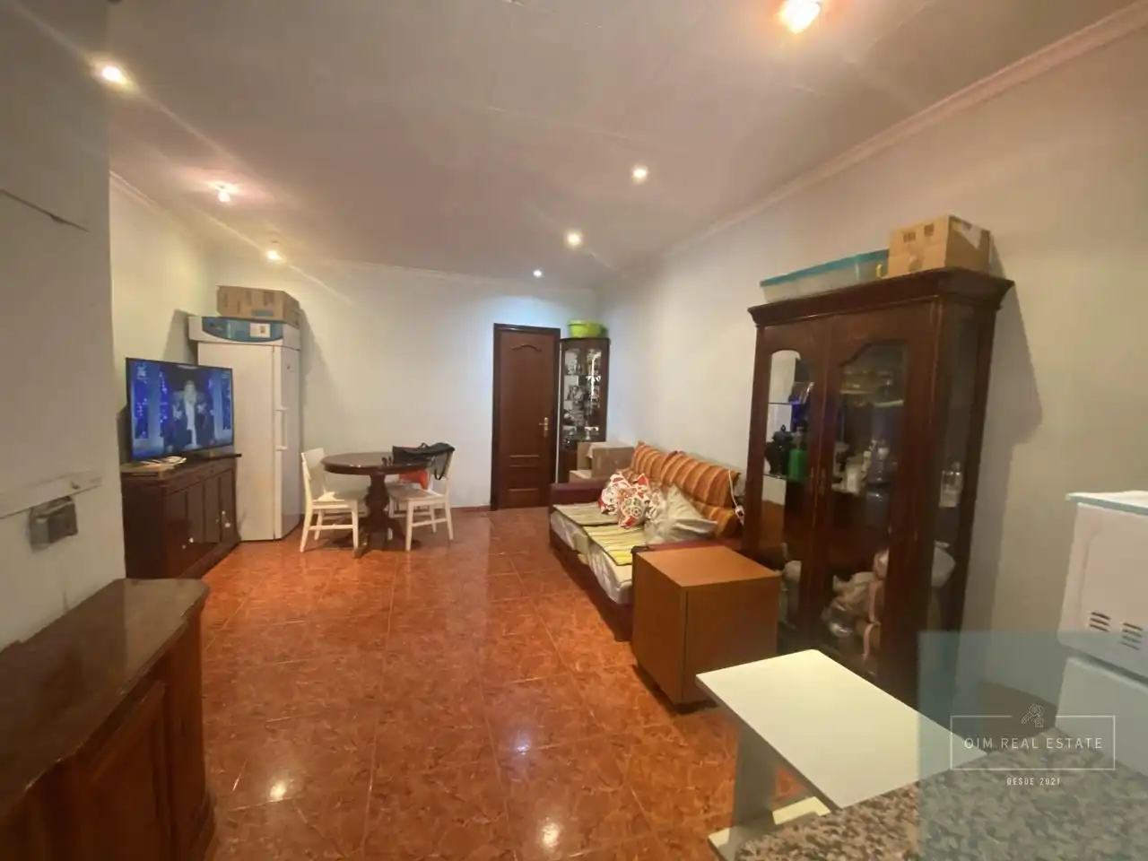 Sala de estar de Piso en venta en Barcelona con Aire acondicionado y Terraza
