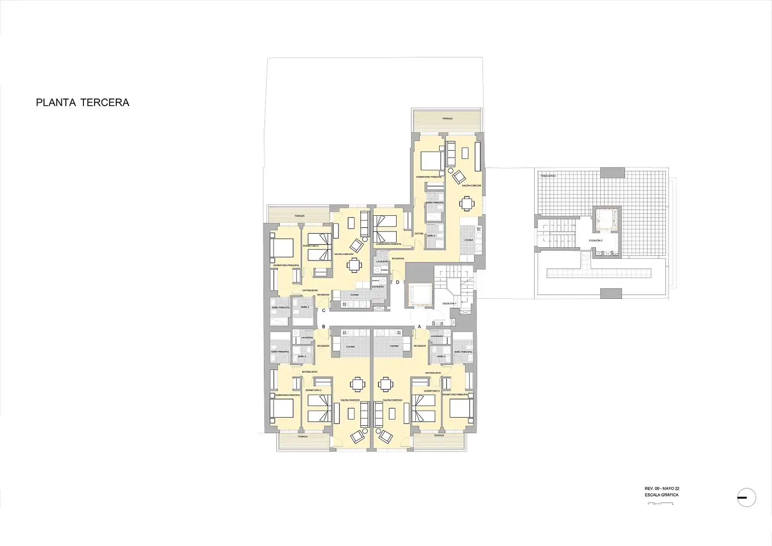 Appartement compact avec terrasse à vendre à Bailén - Miraflores, imagen 18