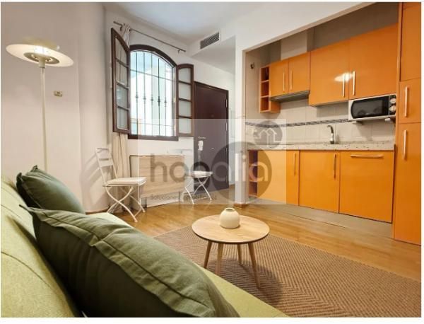 Living room of Flat to rent in  Sevilla Capital  with Air Conditioner, Swimming Pool and Furnished
