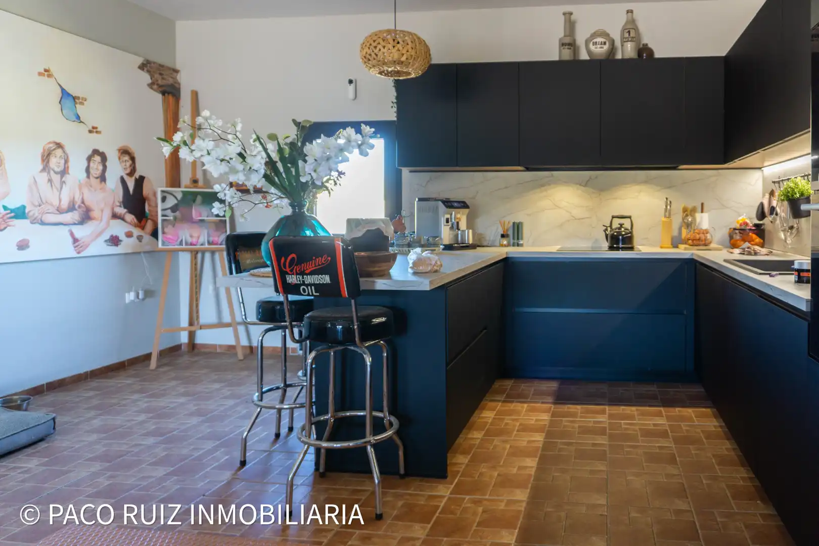 Cocina de Finca rústica en venta en Tabernas con Aire acondicionado, Jardín privado y Terraza