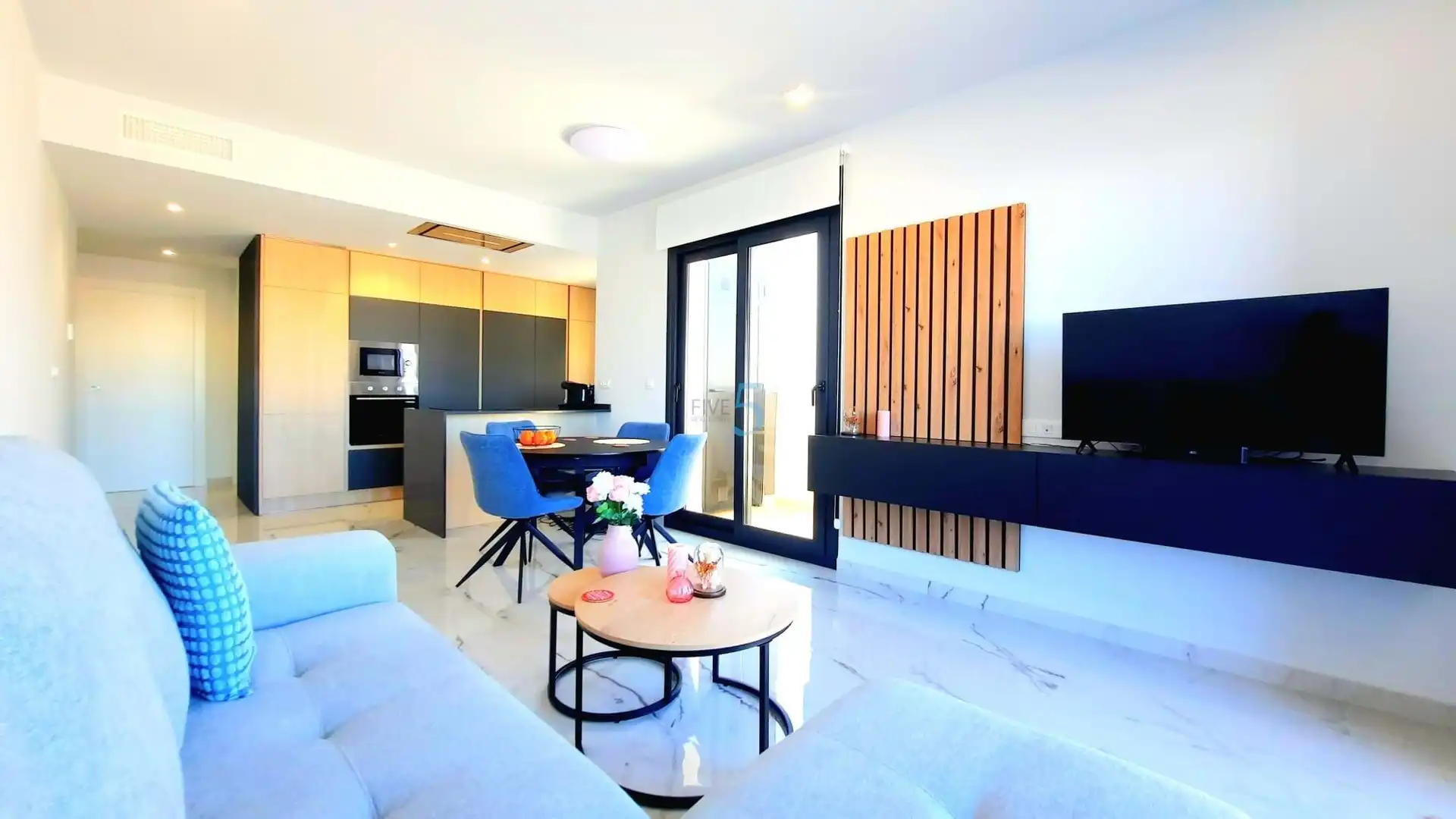 Living room of Flat for sale in Orihuela  with Air Conditioner, Heating and Terrace