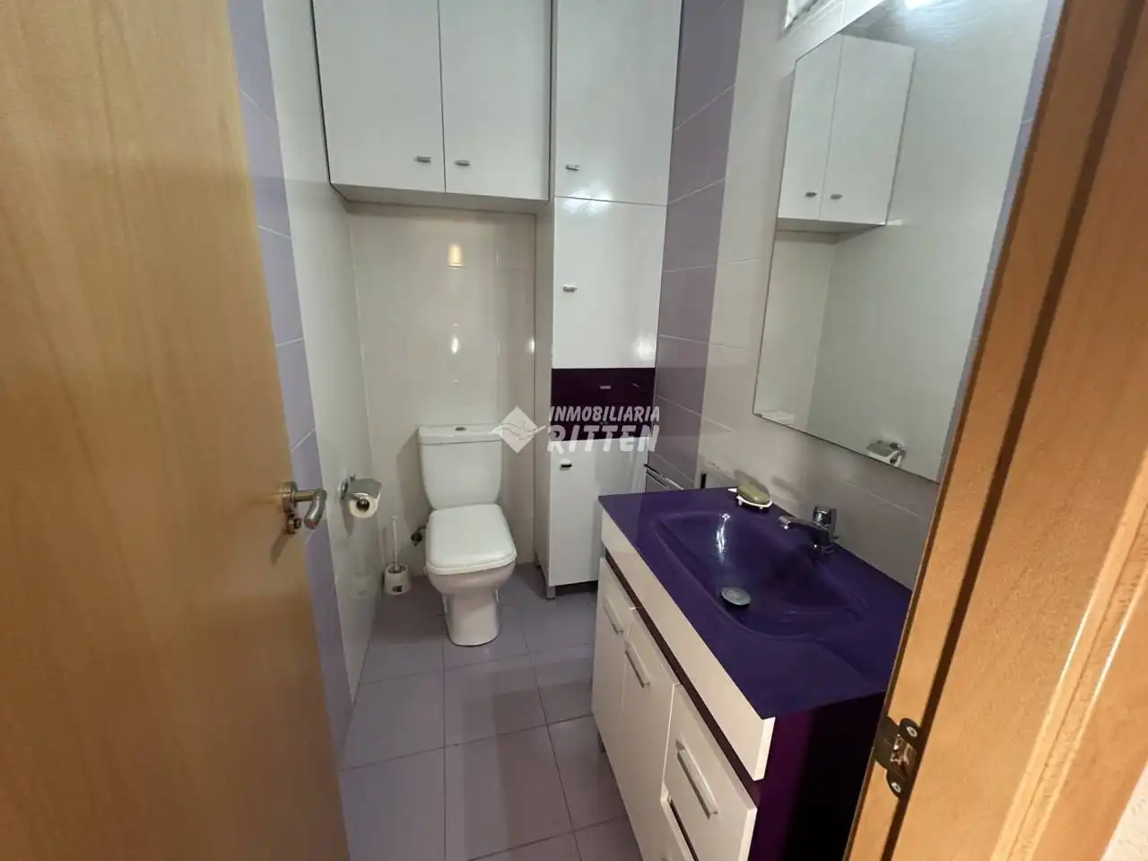 Badezimmer von Einfamilien-Reihenhaus zum Verkauf in Cartagena mit Klimaanlage, Privatgarten und Terrasse