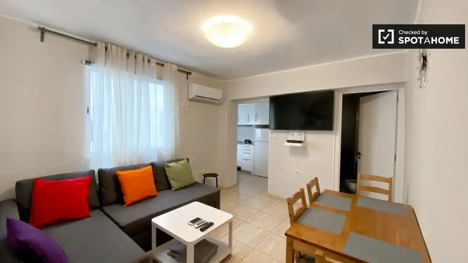 Sala de estar de Piso de alquiler en Mislata con Aire acondicionado, Calefacción y Amueblado