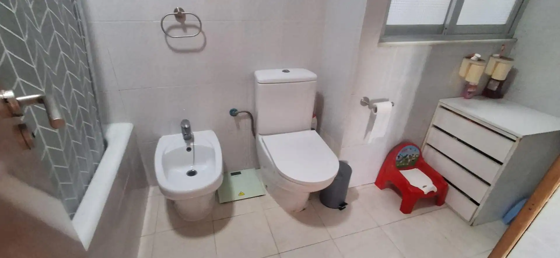 Bathroom of Flat for sale in Cullera  with Air Conditioner, Furnished and Balcony