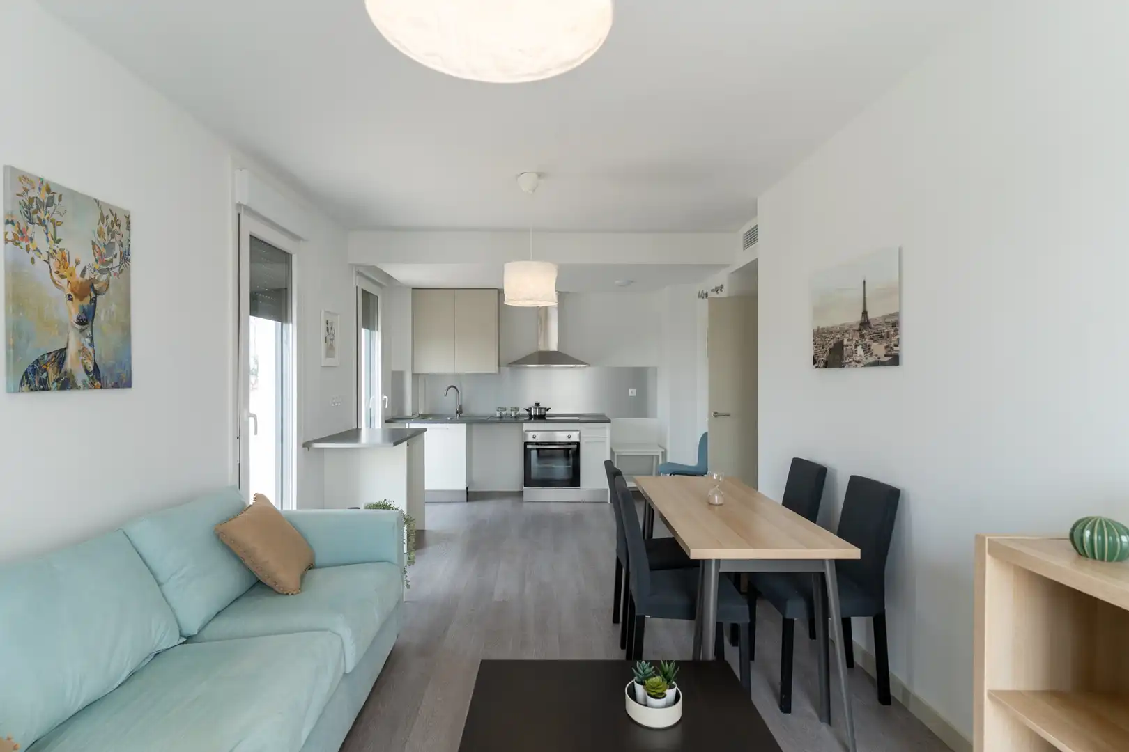 Wohnzimmer von Wohnung zur Miete in Colmenar Viejo mit Haustiere erlaubt