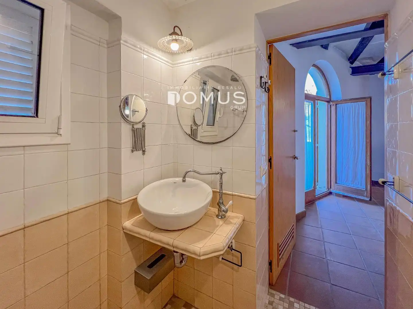 Baño de Casa o chalet en venta en Tortellà con Parquet, Horno y Balcón