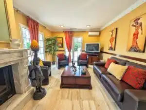 Sala de estar de Finca rústica en venta en Jumilla