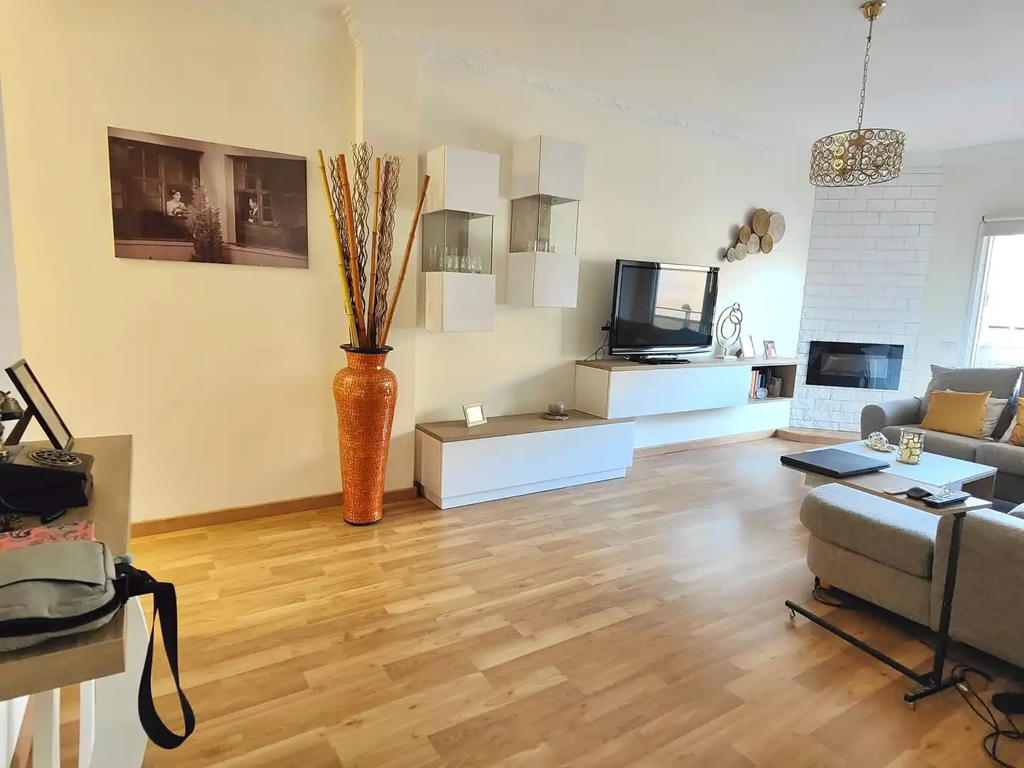 Sala de estar de Piso en venta en Güímar con Aire acondicionado, Terraza y Amueblado