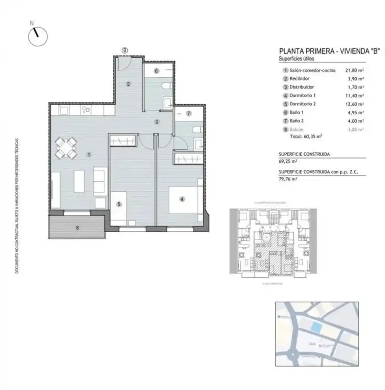 Appartement compact avec terrasse à vendre à Puerto de Mazarrón, imagen 17