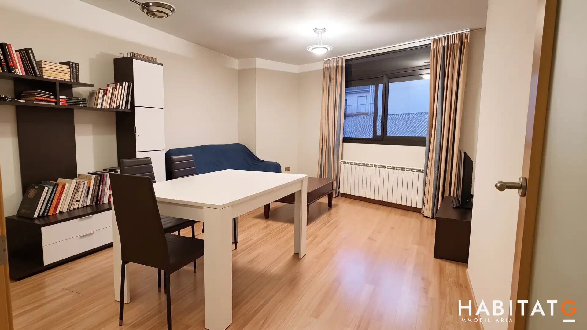 Wohnzimmer von Wohnung zum Verkauf in Bellpuig mit Heizung, Abstellraum und Möbliert