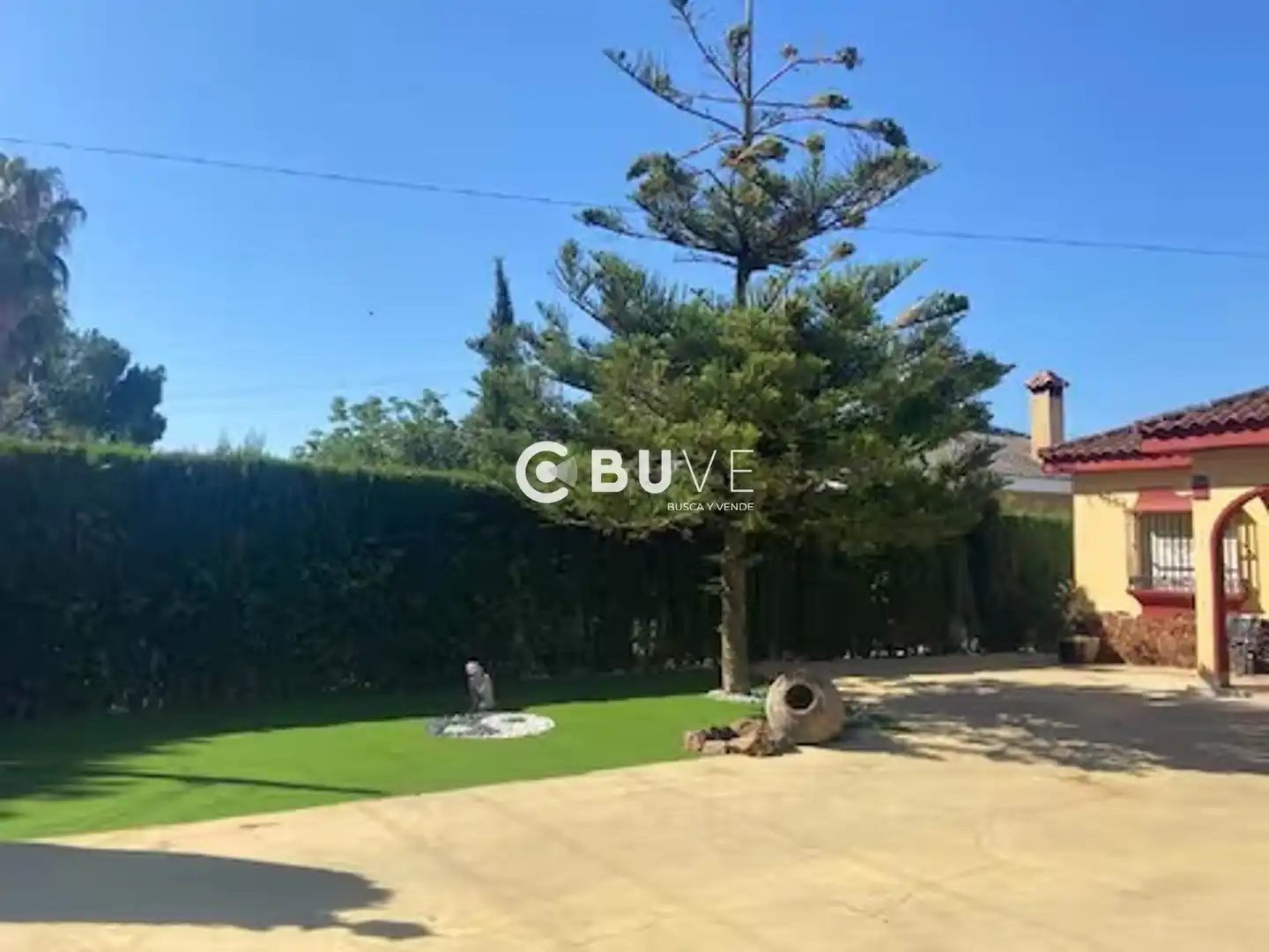 Jardín de Casa o chalet de alquiler en Coria del Río con Aire acondicionado, Terraza y Piscina