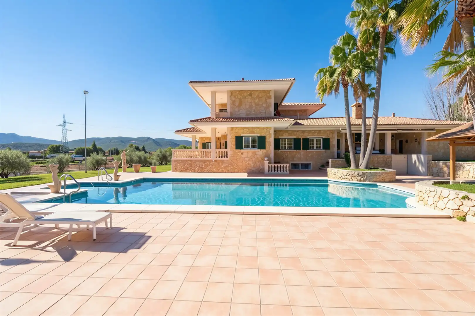 Piscina de Finca rústica en venta en Marratxí con Aire acondicionado, Calefacción y Trastero