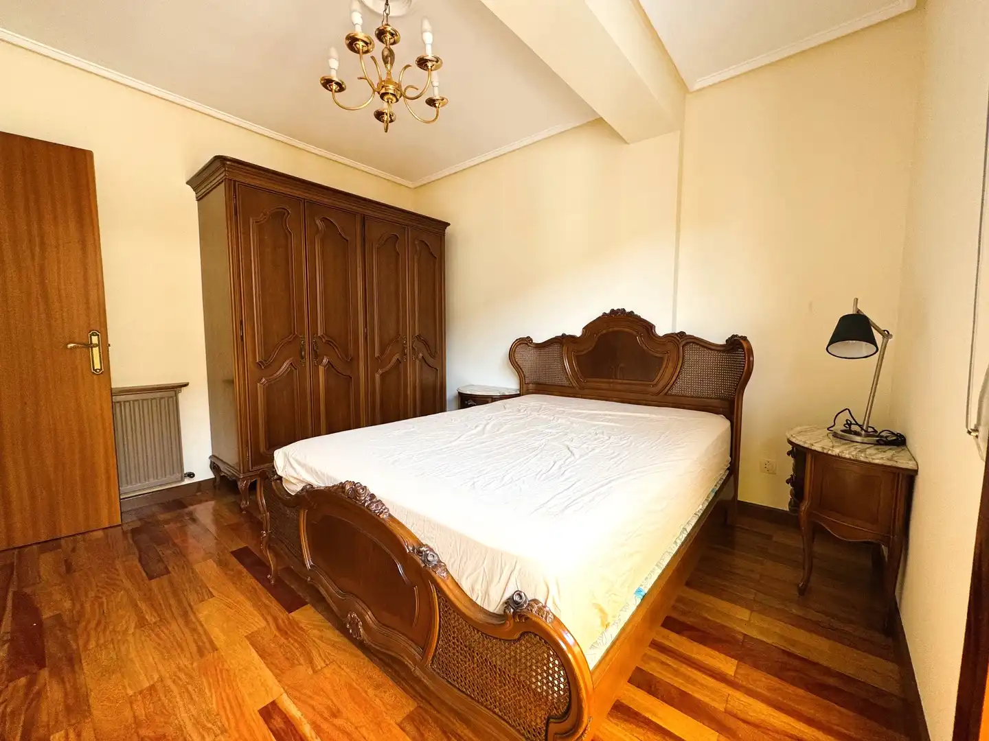 Schlafzimmer von Wohnung zum Verkauf in Artziniega mit Heizung, Privatgarten und Parkett
