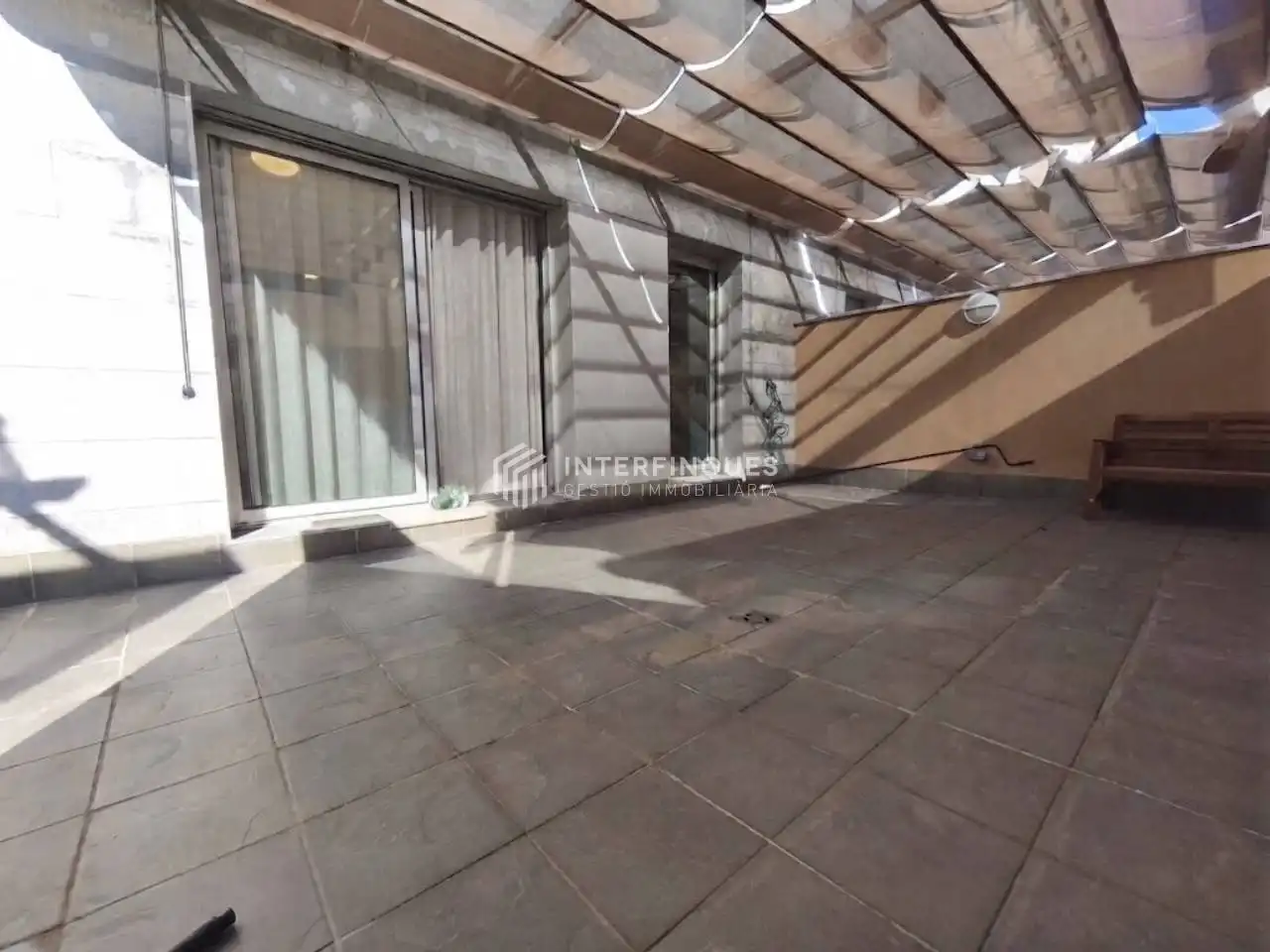 Terrace of Duplexes for sale in Badalona  with Air Conditioner, Heating and Parquet flooring