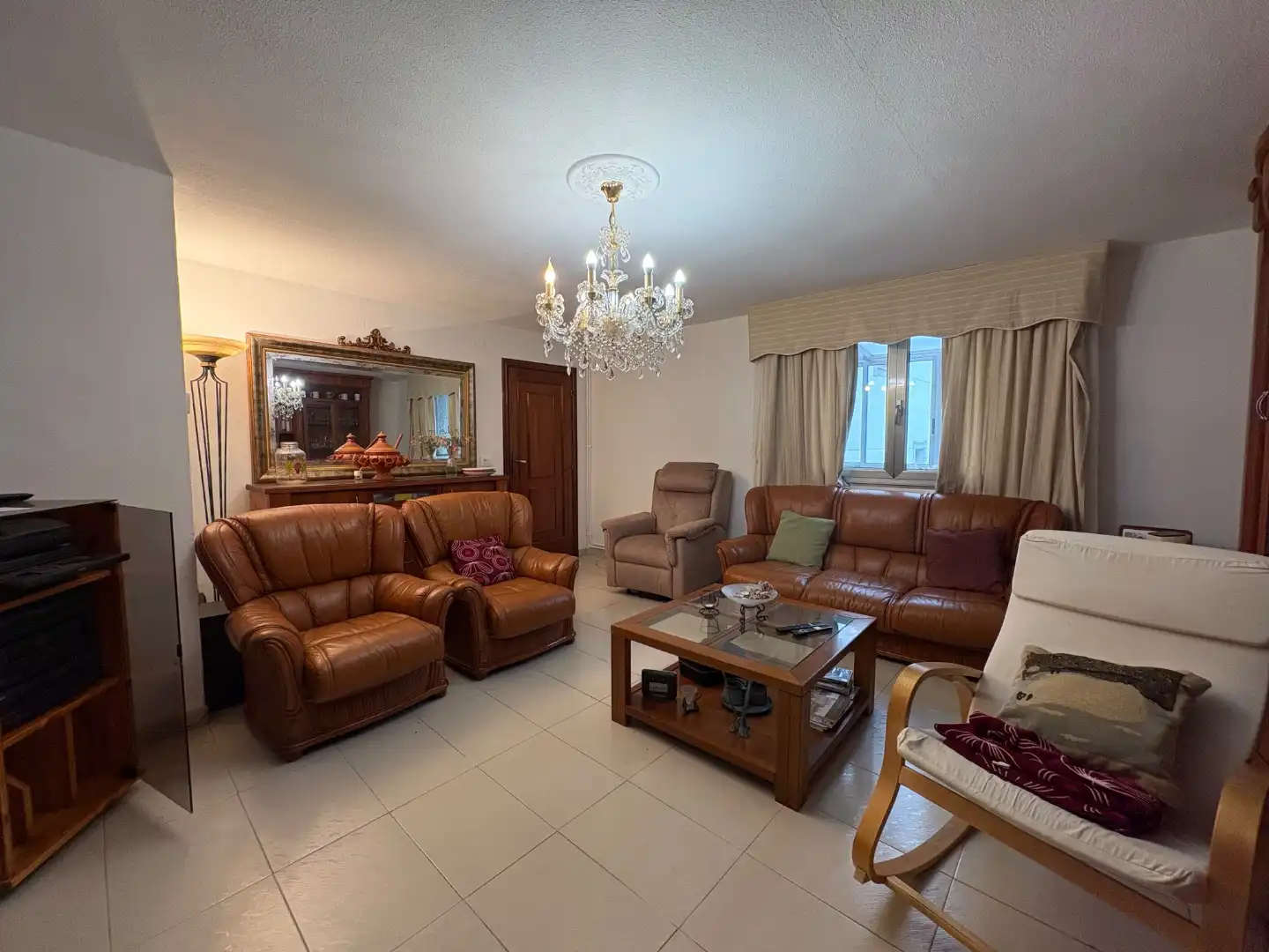 Sala de estar de Casa o chalet en venta en Carral con Terraza