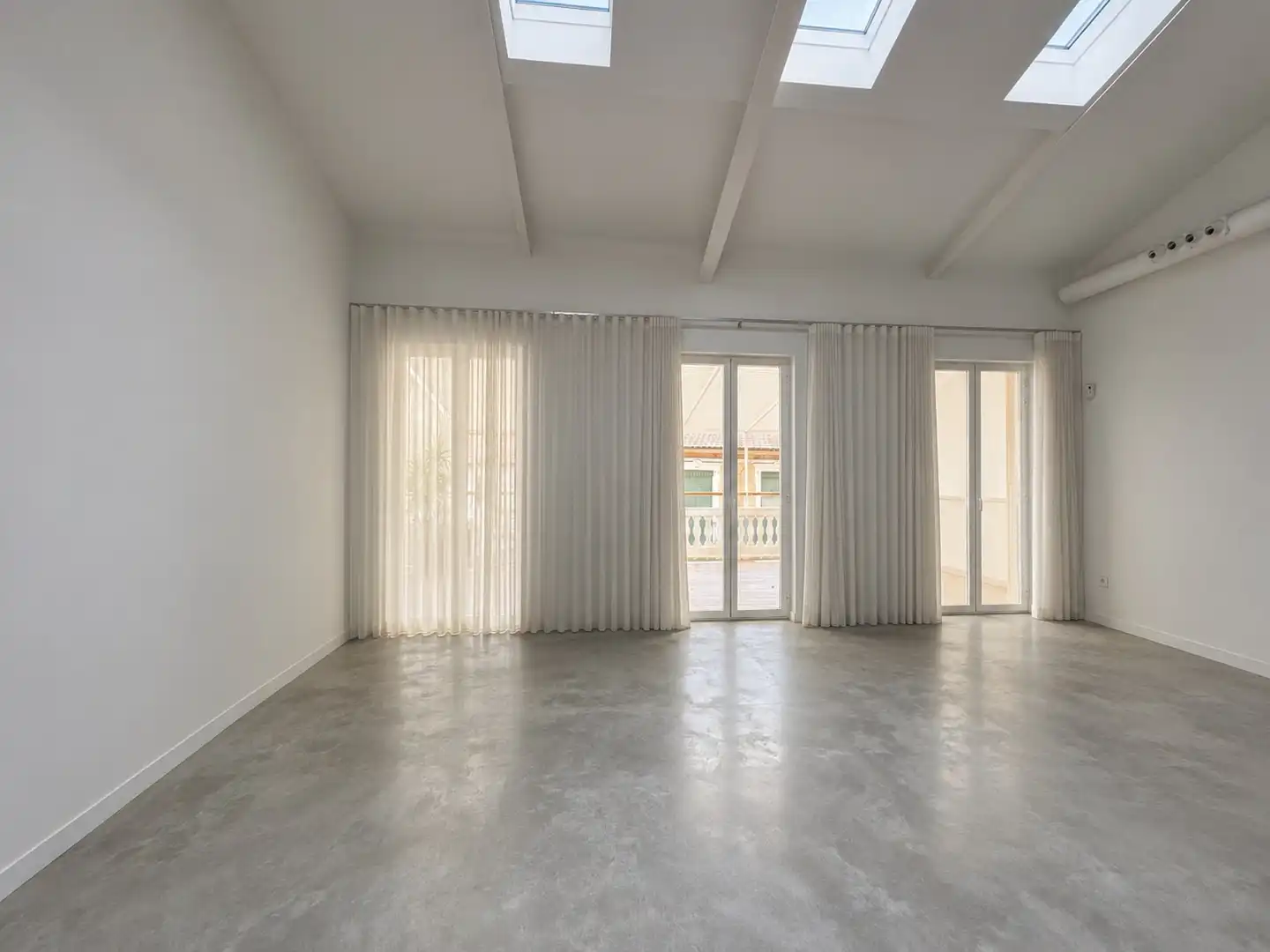 Living room of Attic for rent in Centro