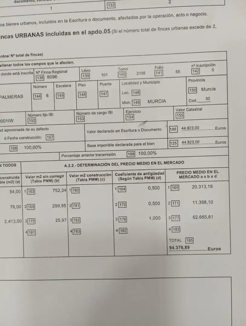 Finca rústica en venta en Pedanías Oeste