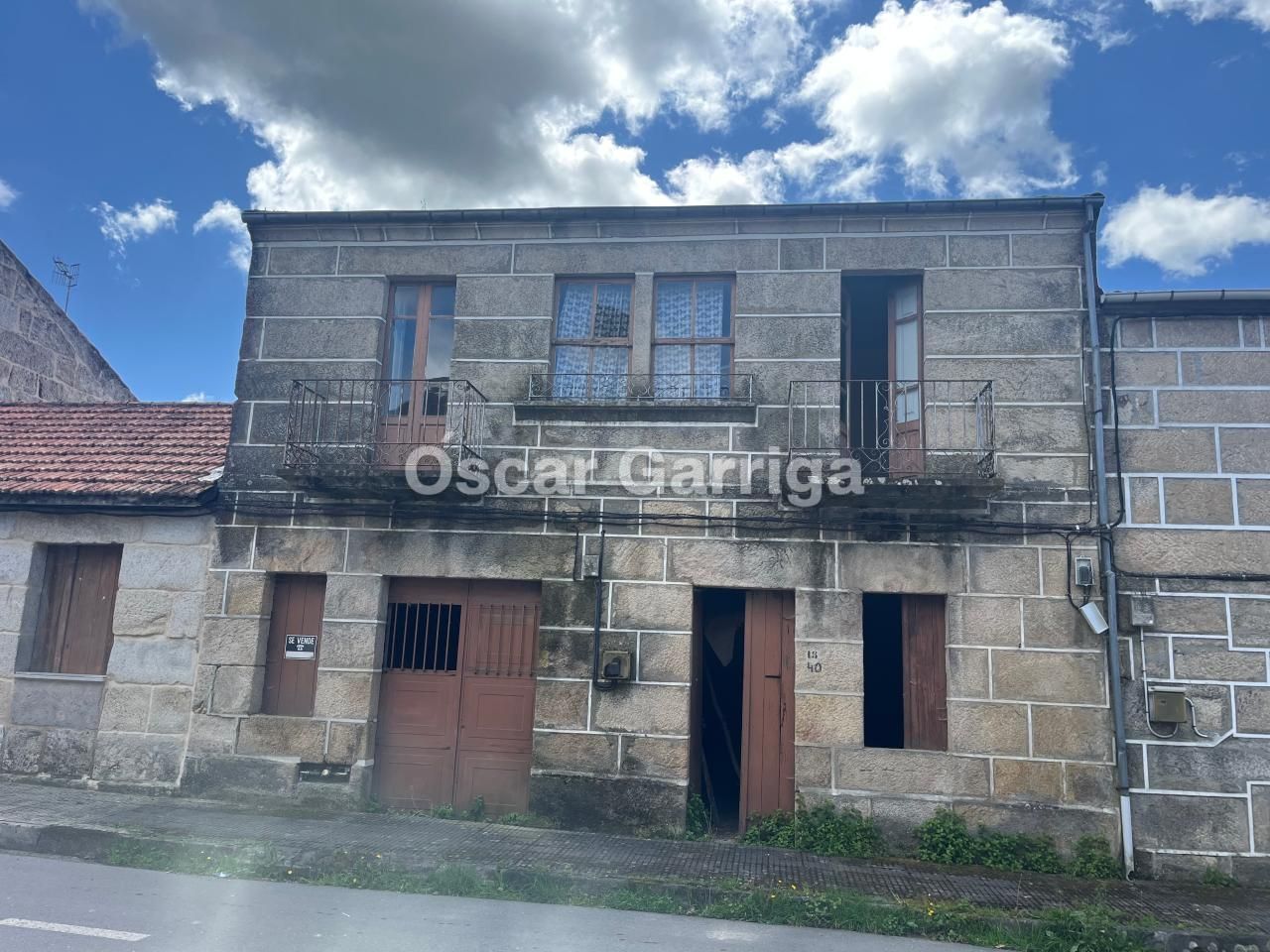 Exterior view of House or chalet for sale in San Amaro  with Terrace, Storage room and Balcony