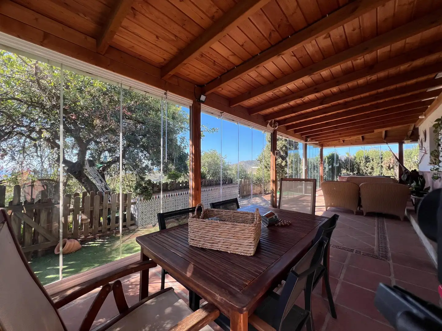 Terraza de Casa o chalet en venta en Vélez-Málaga con Aire acondicionado, Calefacción y Jardín privado