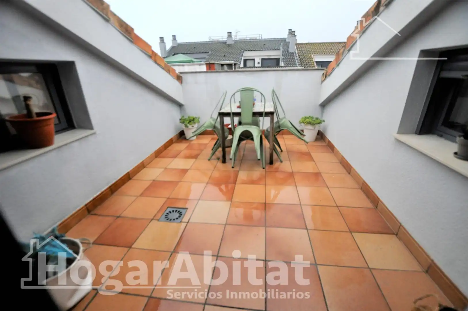 Terrace of Attic for sale in Alcàsser  with Air Conditioner, Parquet flooring and Terrace
