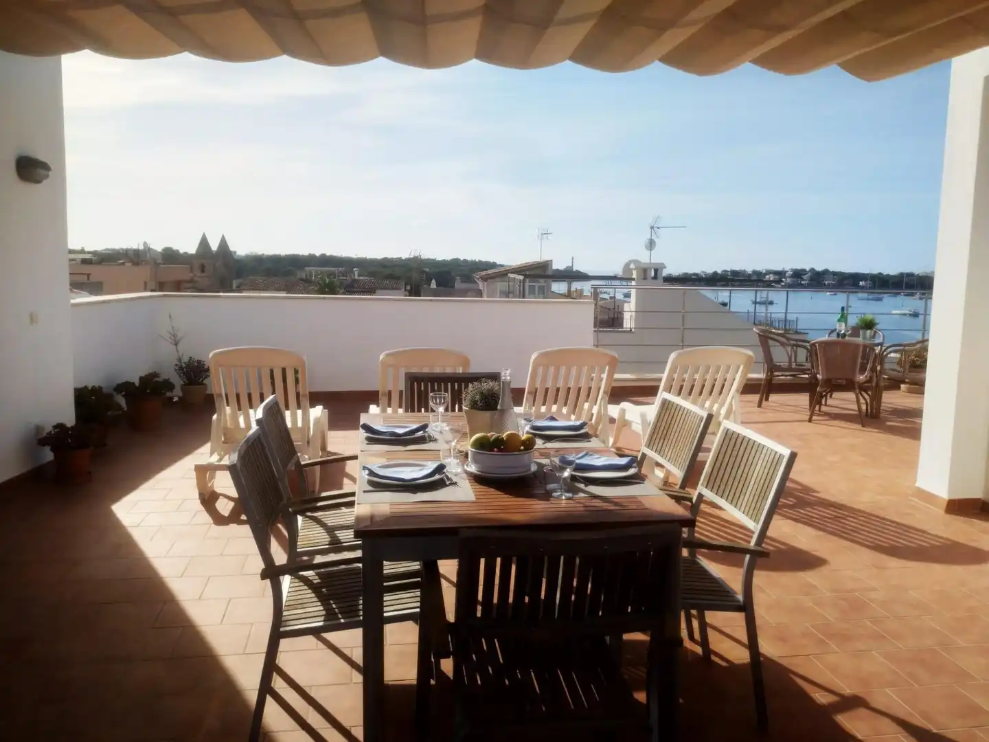 Terrace of Flat for rent in Felanitx  with Air Conditioner, Terrace and Furnished